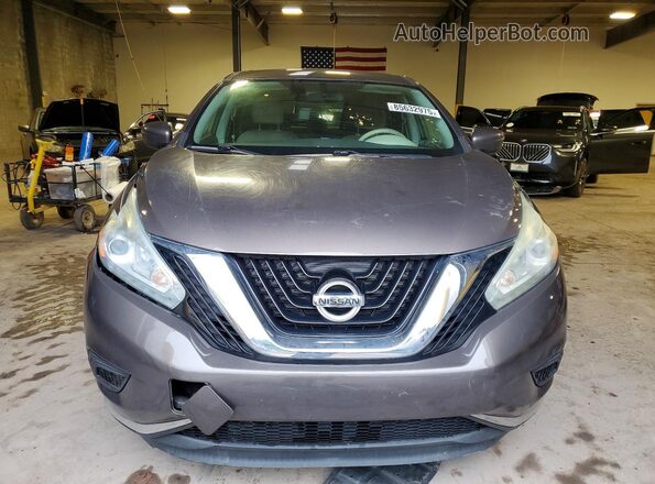 5N1AZ2MH4GN156024 2016 NISSAN MURANO Gray Вид спереду