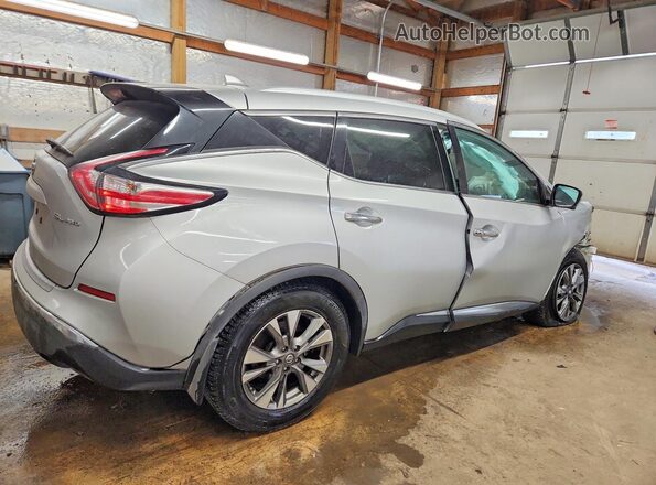 5N1AZ2MH4HN135790 2017 NISSAN MURANO Silver Tył prawy