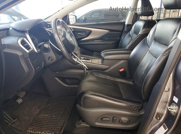 5N1AZ2MH4HN162097 2017 NISSAN MURANO Gray Вид салону спереду