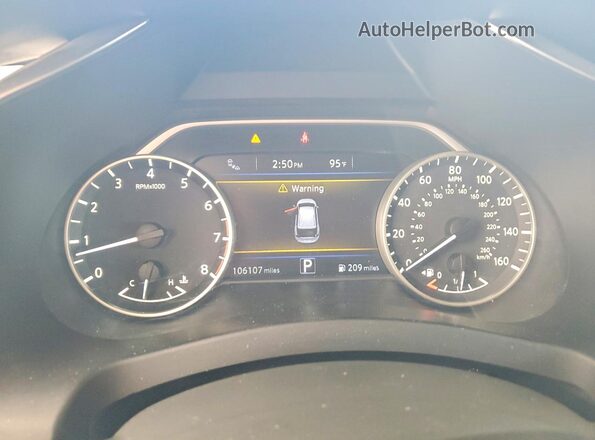 5N1AZ2MH4HN162097 2017 NISSAN MURANO Gray Вид щитка приладів