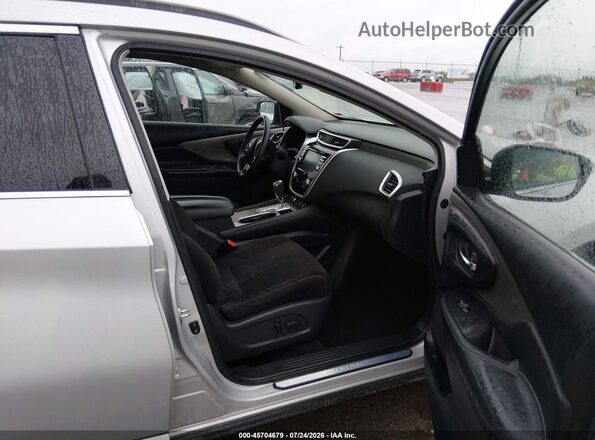 5N1AZ2MH4JN126481 2018 NISSAN MURANO Silver Widok wnętrza z przodu