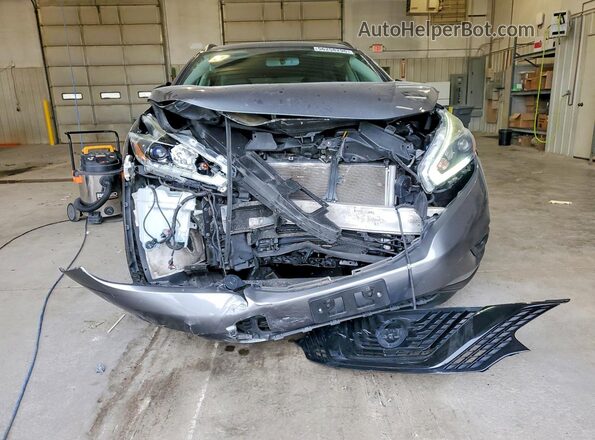 5N1AZ2MH4JN145709 2018 NISSAN MURANO Gray წინა ხედი