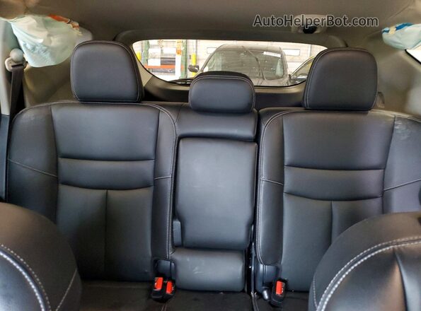 5N1AZ2MH4JN145709 2018 NISSAN MURANO Gray უკანა სავარძლების ხედი