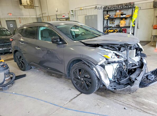 5N1AZ2MH4JN145709 2018 NISSAN MURANO Gray წინა მარჯვენა