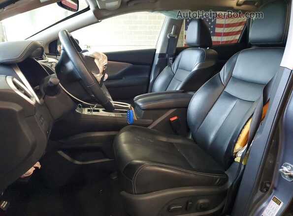 5N1AZ2MH4JN145709 2018 NISSAN MURANO Gray წინა სალონის ხედი