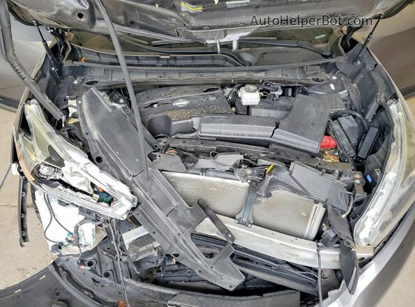 5N1AZ2MH4JN145709 2018 NISSAN MURANO Gray ძრავის განყოფილების ხედი