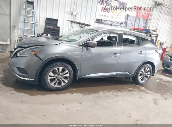 5N1AZ2MH4JN193341 2018 NISSAN MURANO Gray Rear interior view