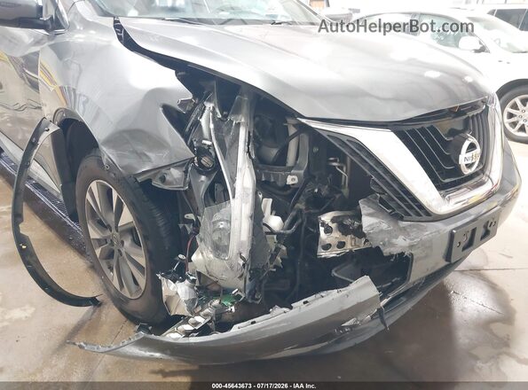5N1AZ2MH4JN193341 2018 NISSAN MURANO Gray Front view