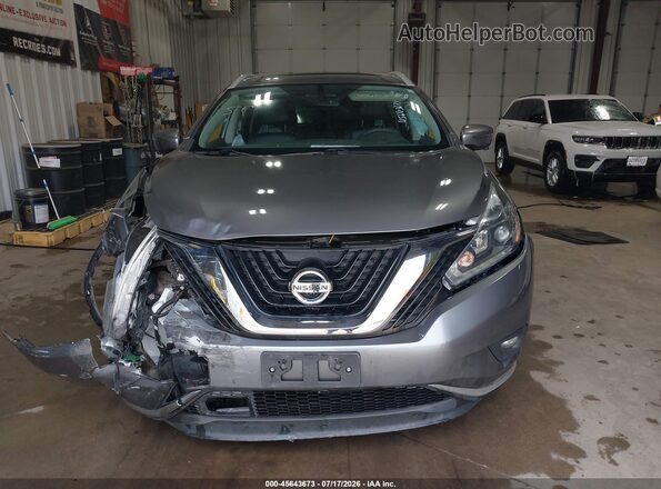5N1AZ2MH4JN193341 2018 NISSAN MURANO Gray Dashboard view