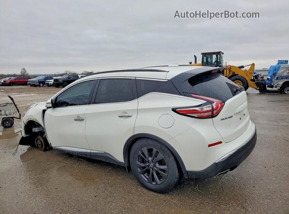 5N1AZ2MH4JN196482 2018 NISSAN MURANO White Tył lewy
