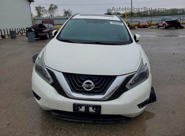 5N1AZ2MH4JN196482 2018 NISSAN MURANO White Widok z przodu