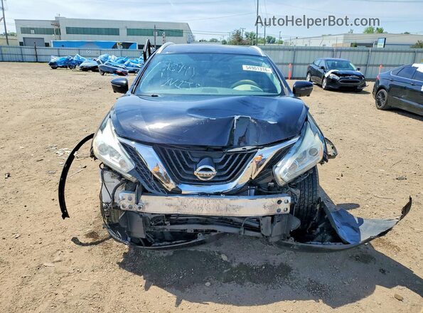 5N1AZ2MH5GN126627 2016 NISSAN MURANO Черный Вид спереди