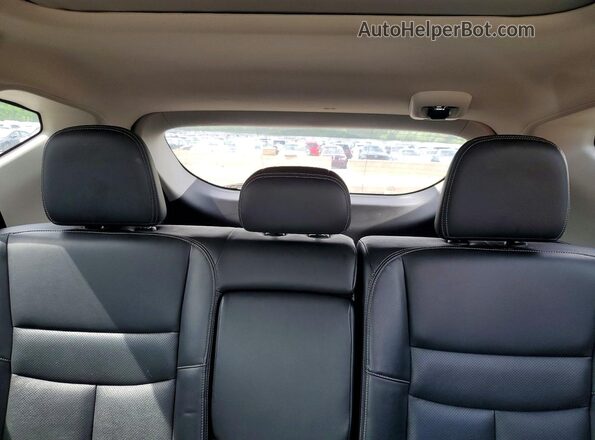 5N1AZ2MH5HN163095 2017 NISSAN MURANO Black Вид задніх сидінь
