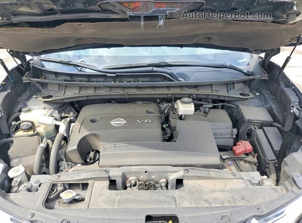 5N1AZ2MH5HN163095 2017 NISSAN MURANO Black Вид підкапотного простору