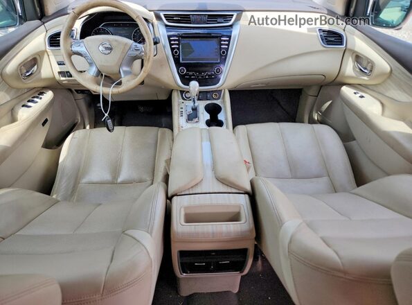 5N1AZ2MH5HN173240 2017 NISSAN MURANO Red Вид панелі приладів