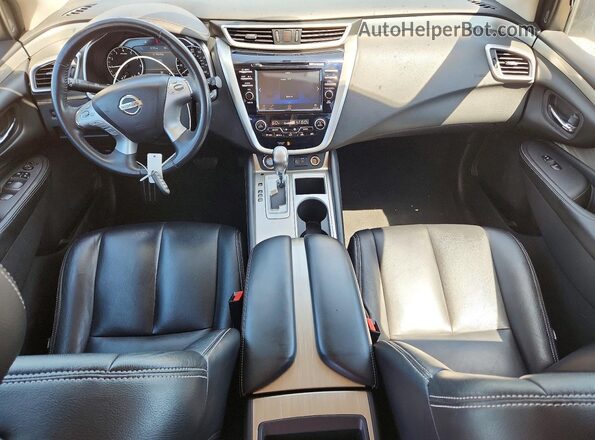 5N1AZ2MH5JN153110 2018 NISSAN MURANO Gray Առջևի վահանակի տեսք