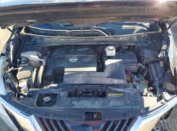 5N1AZ2MH6GN108752 2016 NISSAN MURANO Black Вид підкапотного простору