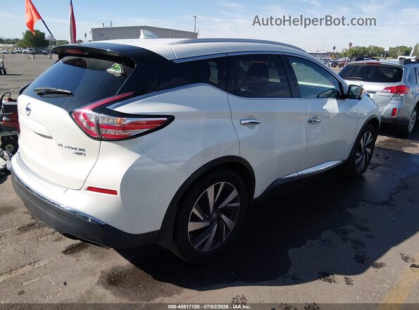 5N1AZ2MH6GN169809 2016 NISSAN MURANO White Հետևի աջ