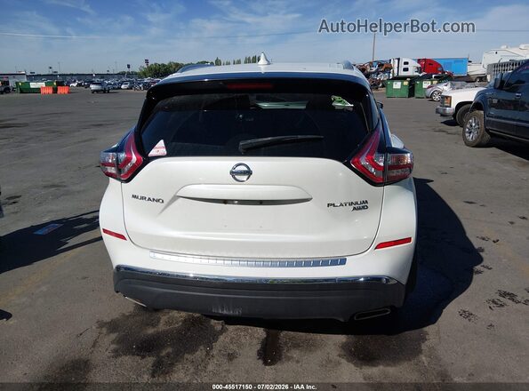 5N1AZ2MH6GN169809 2016 NISSAN MURANO White 