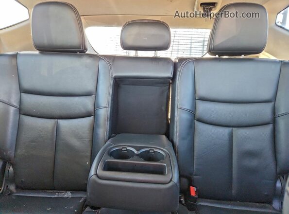5N1AZ2MH6HN155832 2017 NISSAN MURANO Burgundy Вид задніх сидінь