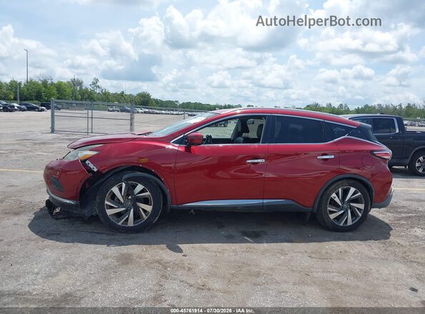 5N1AZ2MH6JN117331 2018 NISSAN MURANO Red 360 interior view