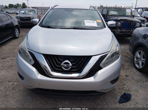 5N1AZ2MH6JN137420 2018 NISSAN MURANO Серебряный Вид щитка приборов