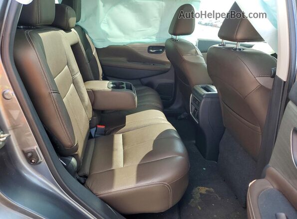 5N1AZ2MH7GN101096 2016 NISSAN MURANO Charcoal Rear interior view