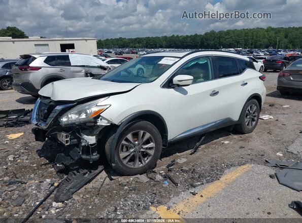 5N1AZ2MH7GN159547 2016 NISSAN MURANO White Vista tres cuartos delantera izquierda