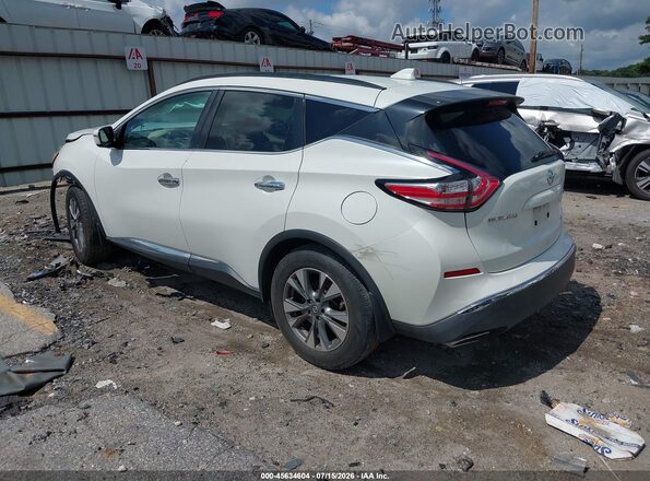 5N1AZ2MH7GN159547 2016 NISSAN MURANO White Trasero izquierdo