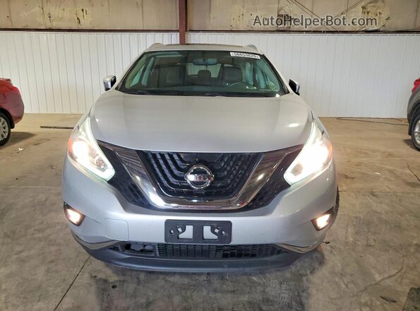 5N1AZ2MH7HN114948 2017 NISSAN MURANO Silver Вид спереду