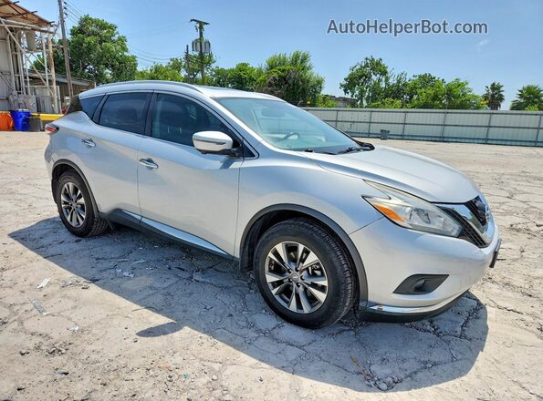 5N1AZ2MH7HN153183 2017 NISSAN MURANO Серебряный Передняя правая четверть