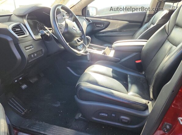 5N1AZ2MH7HN187401 2017 NISSAN MURANO Red წინა სალონის ხედი