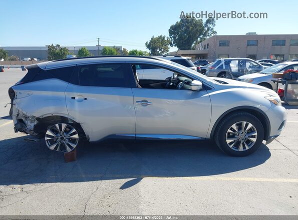5N1AZ2MH7JN131769 2018 NISSAN MURANO Серебряный Панорамный вид салона 360°