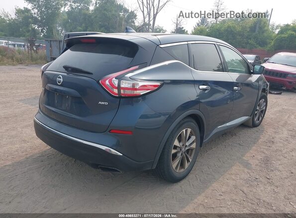 5N1AZ2MH8GN146774 2016 NISSAN MURANO Blue Tył prawy