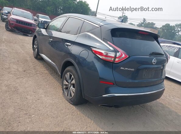 5N1AZ2MH8GN146774 2016 NISSAN MURANO Blue Tył lewy
