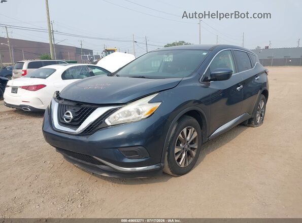 5N1AZ2MH8GN146774 2016 NISSAN MURANO Blue Przód lewy