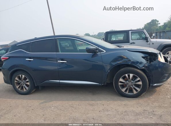 5N1AZ2MH8GN146774 2016 NISSAN MURANO Blue Widok wnętrza z tyłu