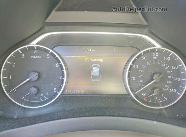 5N1AZ2MH8GN165728 2016 NISSAN MURANO Blue Instrument cluster view