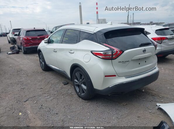 5N1AZ2MH8HN119320 2017 NISSAN MURANO White Tył lewy
