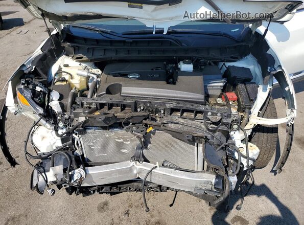 5N1AZ2MH8HN121150 2017 NISSAN MURANO White უკანა სალონის ხედი