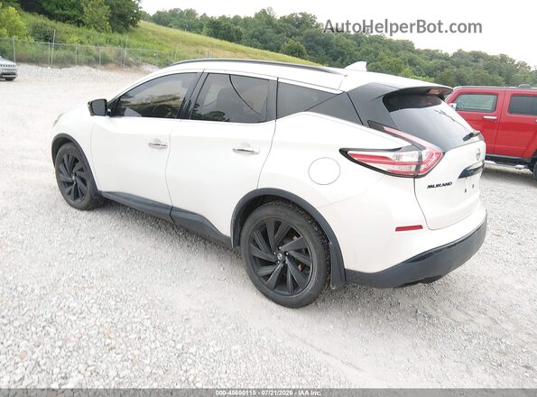 5N1AZ2MH8JN120778 2018 NISSAN MURANO White Հետևի ձախ