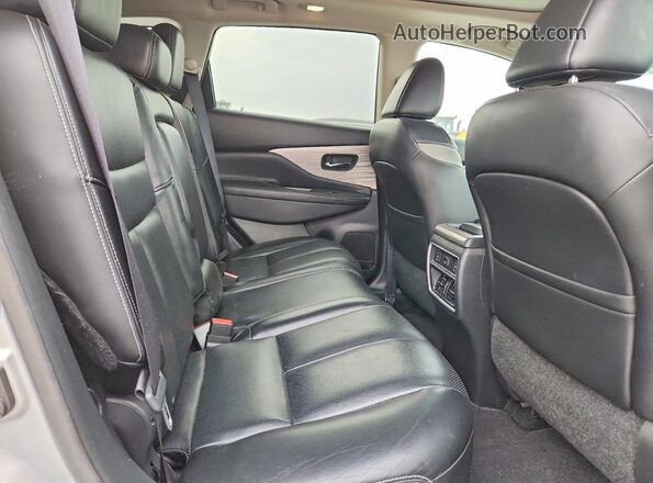 5N1AZ2MH9GN104288 2016 NISSAN MURANO Silver Rear interior view