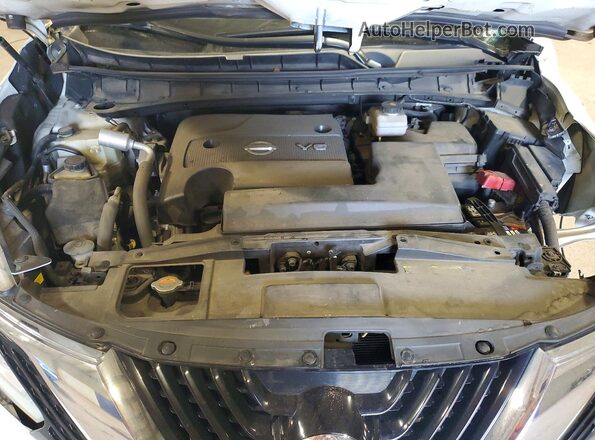 5N1AZ2MH9HN184306 2017 NISSAN MURANO White Engine compartment view