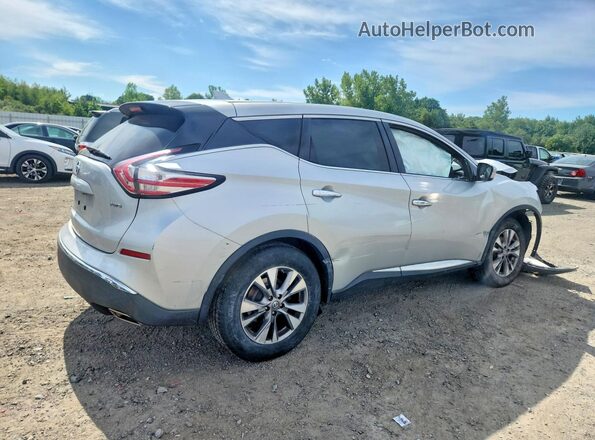 5N1AZ2MHXGN149806 2016 NISSAN MURANO Silver Rear right