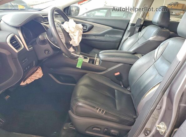 5N1AZ2MHXHN114491 2017 NISSAN MURANO Gray Vista interior delantera