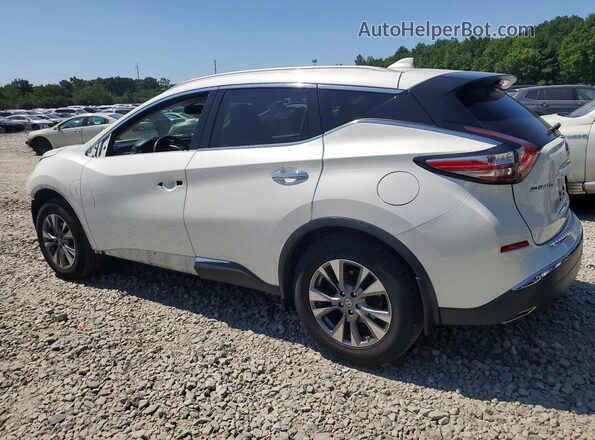 5N1AZ2MHXHN187456 2017 NISSAN MURANO White Tył lewy