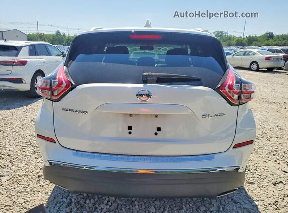 5N1AZ2MHXHN187456 2017 NISSAN MURANO White Widok z tyłu