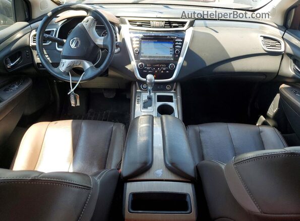 5N1AZ2MHXJN108938 2018 NISSAN MURANO Brown წინა პანელის ხედი