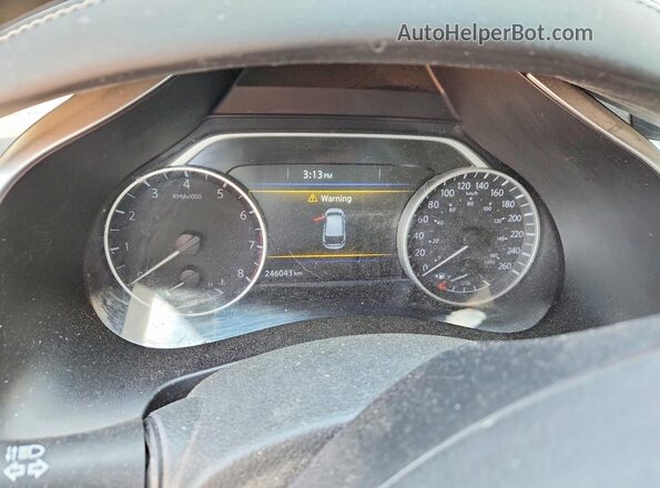 5N1AZ2MHXJN141938 2018 NISSAN MURANO Blue Widok zestawu wskaźników