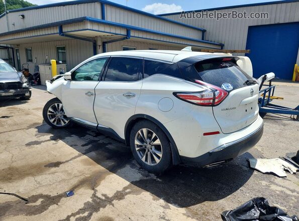 5N1AZ2MHXJN144564 2018 NISSAN MURANO White უკანა მარცხენა